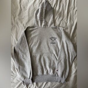 Champion Gray Nantucket Lacrosse Hoodie